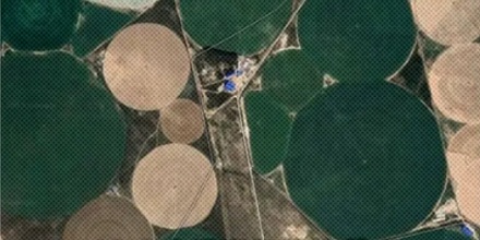 内蒙古沙地上密密麻麻的圆圈是干什么用的?