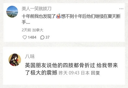为啥英国人冬天断脚的特别多,夏天断手的特别多?