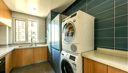 为啥英国人把洗衣机摆厨房里？